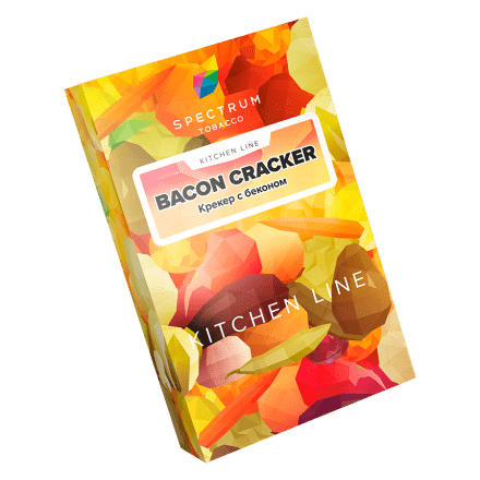 Табак Spectrum Kitchen Line - Bacon Cracker (Крекер с Беконом, 40 грамм) купить в Тольятти