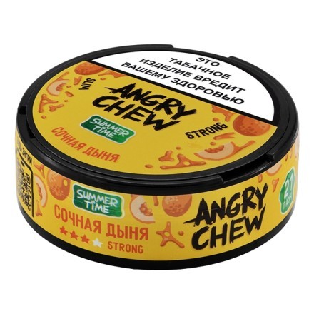 Табак жевательный Angry Chew Slim Strong - Сочная Дыня (12 грамм) купить в Тольятти