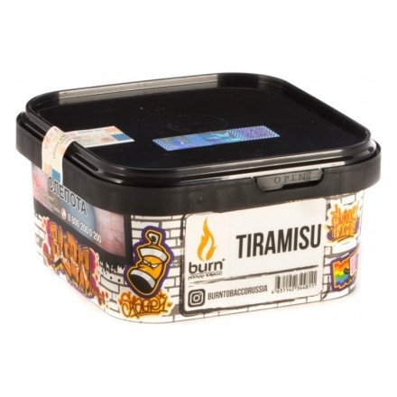 Табак Burn - Tiramissu (Тирамису, 200 грамм) купить в Тольятти