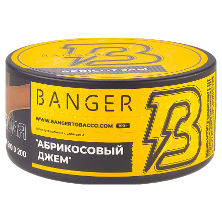 Табак Banger - Apricot Jam (Абрикосовый Джем, 100 грамм) купить в Тольятти