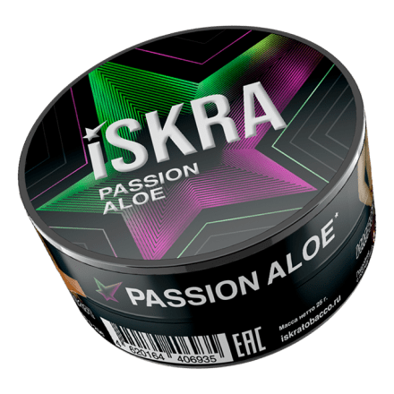 Табак Iskra - Passion Aloe (Алоэ Маракуйя, 25 грамм) купить в Тольятти