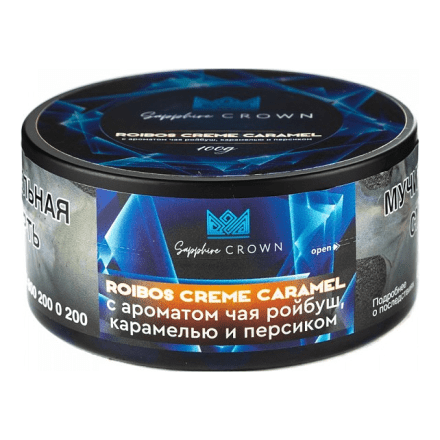 Табак Sapphire Crown - Roibos Creme Caramel (Чай Ройбуш с Карамелью и Персиком, 25 грамм) купить в Тольятти