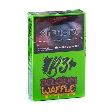Табак B3 - Belgium Waffle (Бельгийские Вафли, 50 грамм) купить в Тольятти
