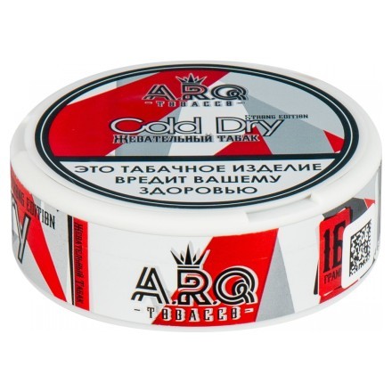 Табак жевательный ARQ Tobacco - Cold Dry (16 грамм) купить в Тольятти