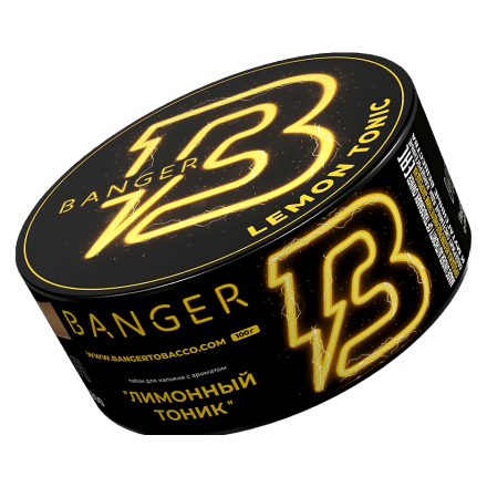 Табак Banger - Lemon Tonik (Лимонный Тоник, 100 грамм) купить в Тольятти