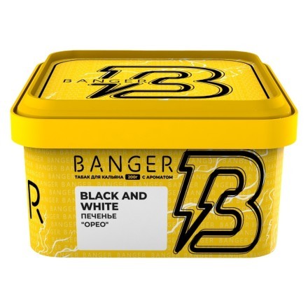 Табак Banger - Black and White (Печенье Орео, 200 грамм) купить в Тольятти