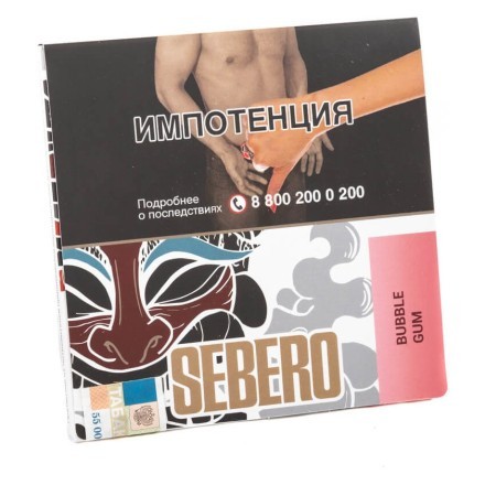 Табак Sebero - Bubble Gum (Бабл Гам, 40 грамм) купить в Тольятти