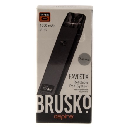 Электронная сигарета Brusko - Favostix (Серебристый) купить в Тольятти