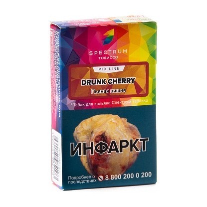Табак Spectrum Mix Line - Drunk Cherry (Пьяная Вишня, 40 грамм) купить в Тольятти