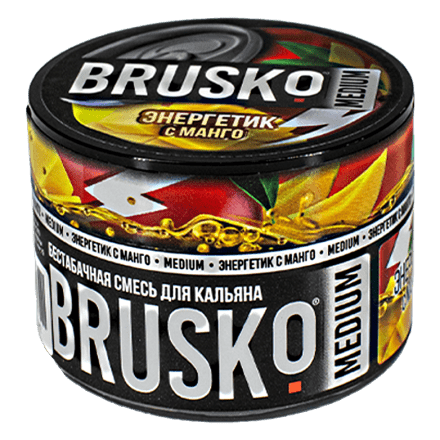 Смесь Brusko Medium - Энергетик с Манго (250 грамм) купить в Тольятти