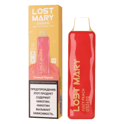 LOST MARY OS - Сочный Персик (Juicy Peach, 2600 затяжек)