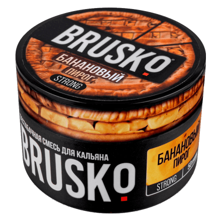 Смесь Brusko Strong - Банановый Пирог (50 грамм) купить в Тольятти