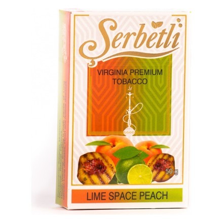 Табак Serbetli - Lime Spiced Peach (Запеченный Персик с Лаймом, 50 грамм, Акциз) купить в Тольятти