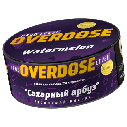 Табак Overdose - Watermelon (Сахарный Арбуз, 25 грамм) купить в Тольятти