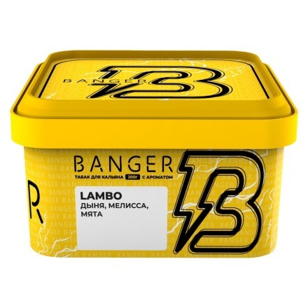 Табак Banger - Lambo (Дыня, Мелисса, Мята, 200 грамм) купить в Тольятти