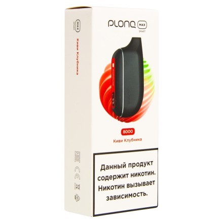 PLONQ MAX SMART - Киви Клубника (8000 затяжек) купить в Тольятти