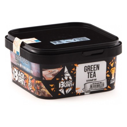 Табак BlackBurn - Green Tea (Зеленый Чай, 200 грамм) купить в Тольятти