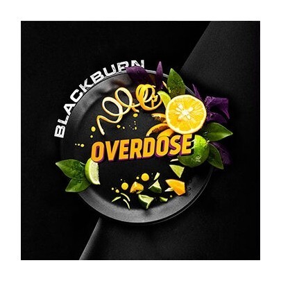 Табак BlackBurn - Overdose (Лимон - Лайм, 200 грамм) купить в Тольятти