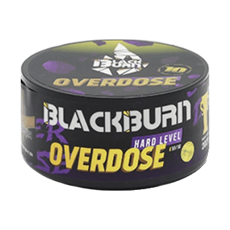 Табак BlackBurn - Overdose (Лимон - Лайм, 25 грамм) купить в Тольятти