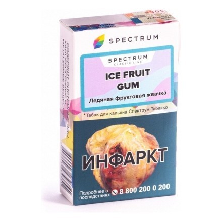 Табак Spectrum - Ice Fruit Gum (Ледяная Фруктовая Жвачка, 25 грамм) купить в Тольятти
