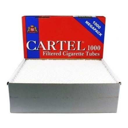 Гильзы сигаретные Cartel - 84x15 мм (1000 штук) купить в Тольятти