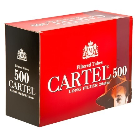 Гильзы сигаретные Cartel - Long Filter 84x20 мм (500 штук) купить в Тольятти