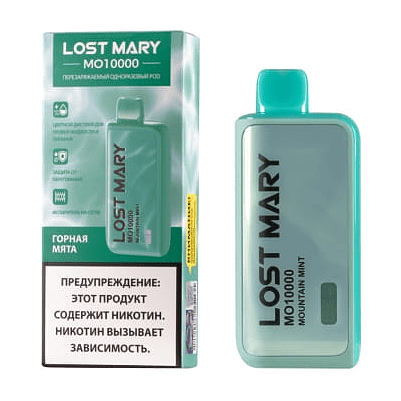 LOST MARY MO - Горная Мята (Mountain Mint, 10000 затяжек) купить в Тольятти