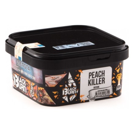 Табак BlackBurn - Peach killer (Персик, 200 грамм) купить в Тольятти