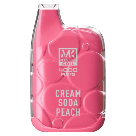 MIKING - Крем-сода Персик (Cream Soda Peach, 4000 затяжек) купить в Тольятти