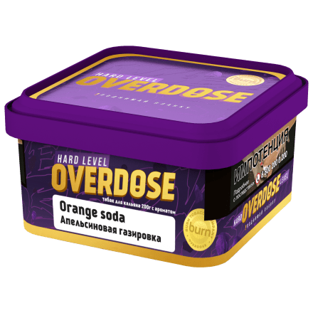 Табак Overdose - Orange Soda (Апельсиновая Газировка, 200 грамм) купить в Тольятти