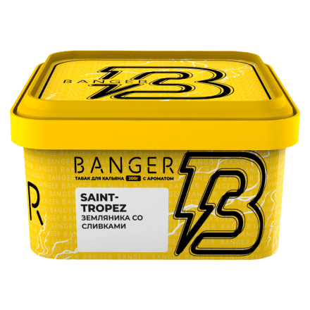 Табак Banger - Saint-Tropez (Земляника со Сливками, 200 грамм) купить в Тольятти