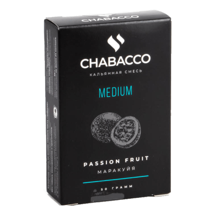 Смесь Chabacco MEDIUM - Passion Fruit (Маракуйя, 50 грамм) купить в Тольятти