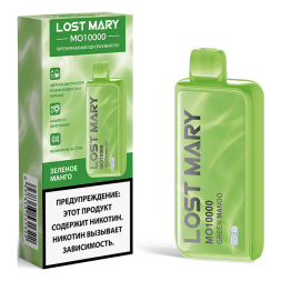 LOST MARY MO - Зелёное Манго (Green Mango, 10000 затяжек)
