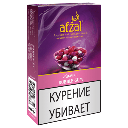 Табак Afzal - Bubble Gum (Жевательная Резинка, 40 грамм) купить в Тольятти
