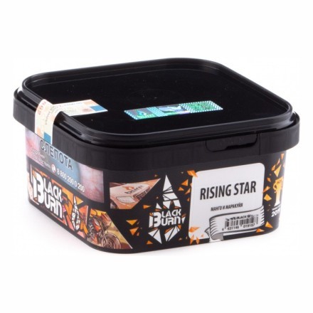 Табак BlackBurn - Rising Star (Манго и Маракуйя, 200 грамм) купить в Тольятти