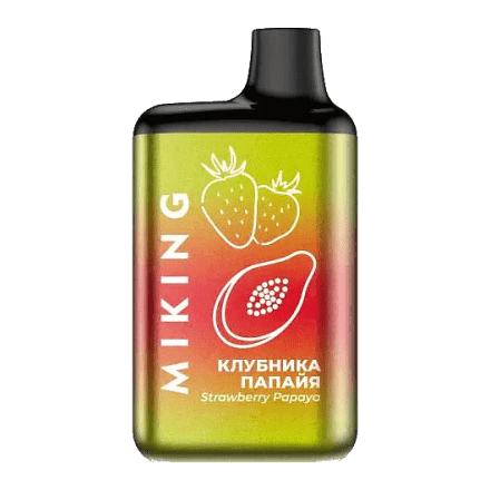 MIKING - Клубника Папайя (Strawberry Papaya, 4000 затяжек) купить в Тольятти