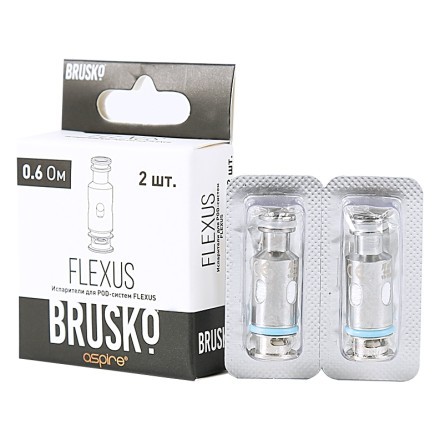Испарители для Brusko Flexus (AF Mesh Coil, 0.6 Ом, 2 шт.) купить в Тольятти