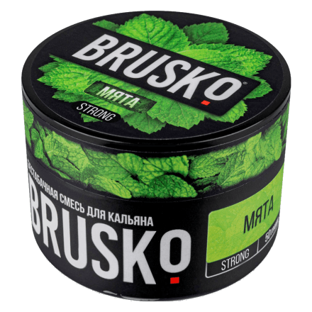 Смесь Brusko Strong - Мята (50 грамм) купить в Тольятти