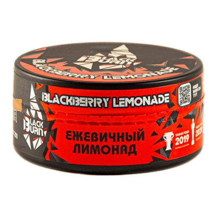 Табак BlackBurn - Blackberry Lemonade (Ежевичный Лимонад, 100 грамм) купить в Тольятти