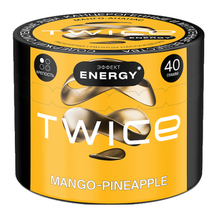 Табак Twice - Mango-Pineapple (Манго и Ананас, 40 грамм) купить в Тольятти