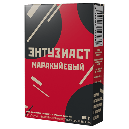 Табак Энтузиаст - Маракуйевый (25 грамм) купить в Тольятти