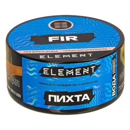 Табак Element Вода - Fir NEW (Пихта, 25 грамм) купить в Тольятти