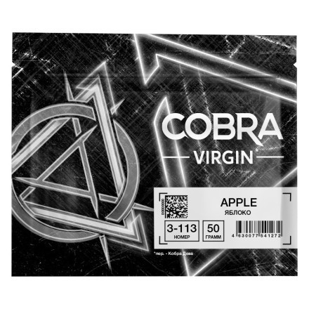 Смесь Cobra Virgin - Apple (3-113 Яблоко, 50 грамм) купить в Тольятти