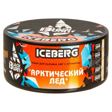 Табак BlackBurn - Iceberg (Арктический Лёд, 100 грамм) купить в Тольятти