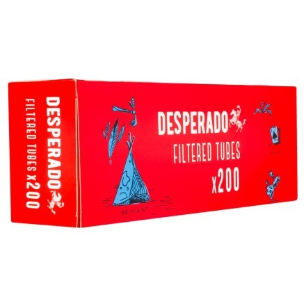 Гильзы сигаретные Desperado - 84x15 мм (200 штук) купить в Тольятти