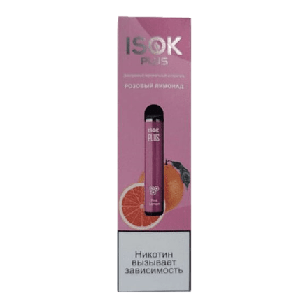 ISOK PLUS - Розовый Лимонад (Pink Lemon, 1500 затяжек) купить в Тольятти