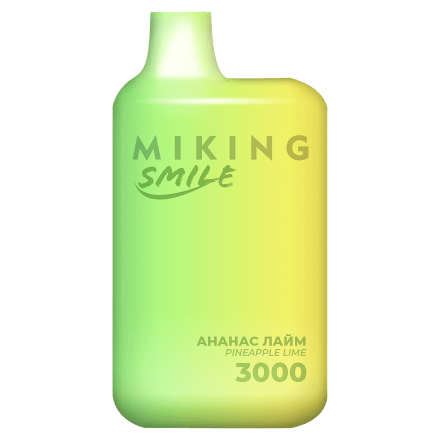 MIKING - Pineapple Lime (Ананас Лайм, 3000 затяжек) купить в Тольятти