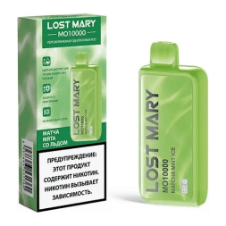 LOST MARY MO - Матча Мята со Льдом (Matcha Mint Ice, 10000 затяжек)