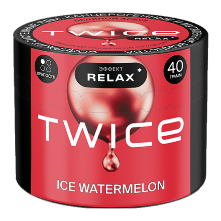 Табак Twice - Ice Watermelon (Ледяной Арбуз, 40 грамм) купить в Тольятти
