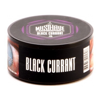 Табак Must Have - Black Currant (Черная Смородина, 25 грамм) купить в Тольятти